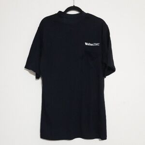 Bulwark Black Men's Shirt casual M vacation resort pull on Y2K